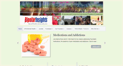 Desktop Screenshot of bipolarinsights.com